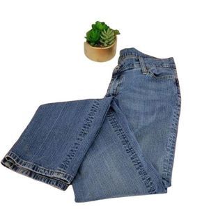 Seven7 Express pencil stretch distressed denim sz 29‎ blue Jeans